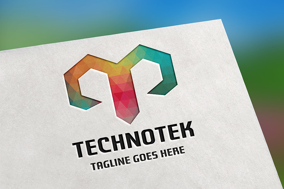 Technotek (Letter T) Logo in Logo Templates - product preview 8