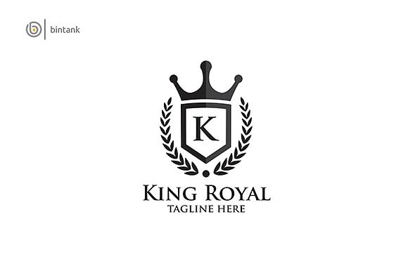 King Royal - K Classic Logo in Logo Templates - product preview 1