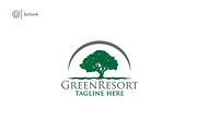 Green Resort - Oak Logo