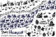 Spooky Halloween: Hand Drawn Set