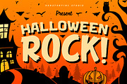 Halloween Rock! | Cute Horror Font