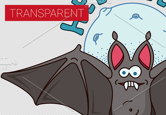 Halloween  Bat in Illustrations - product preview 1
