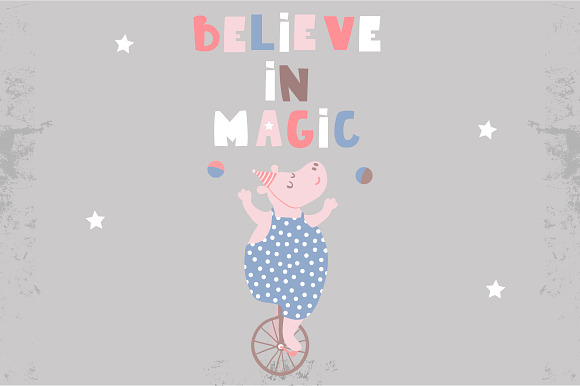 Magic circus graphic collection in Illustrations - product preview 4
