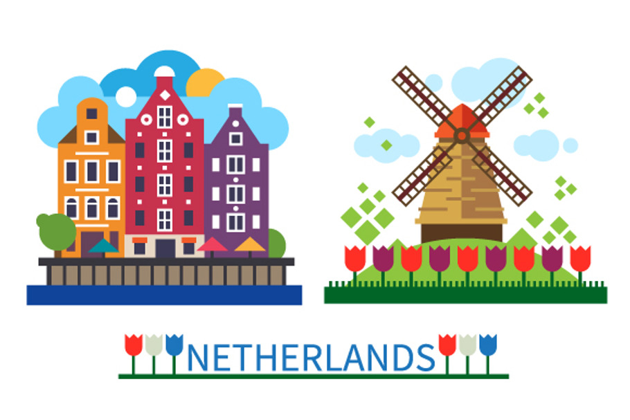 Welcome to Netherlands in Illustrations - product preview 8