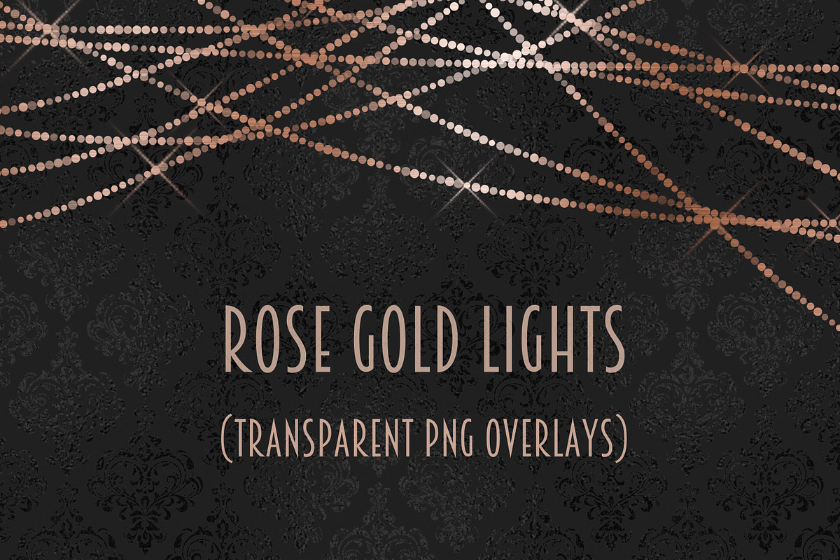 Rose gold light overlays in Objects - product preview 8