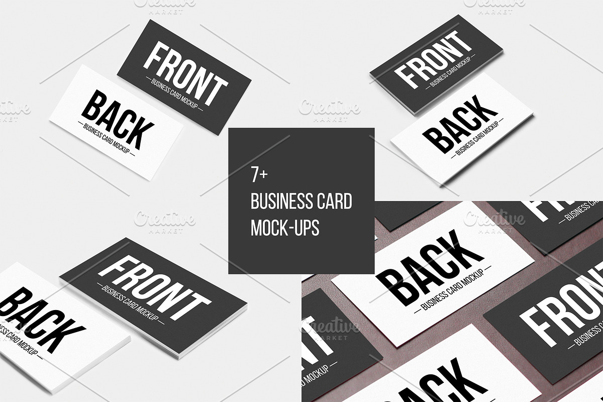 7+ Business Card Mock-Ups in Print Mockups - product preview 8