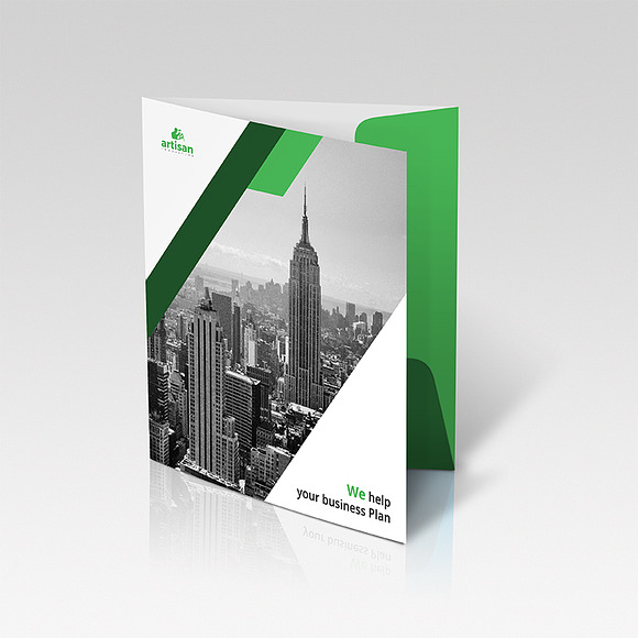 Presentation Folder in Stationery Templates - product preview 5