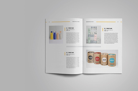 Graphic Design Portfolio in Brochure Templates - product preview 16