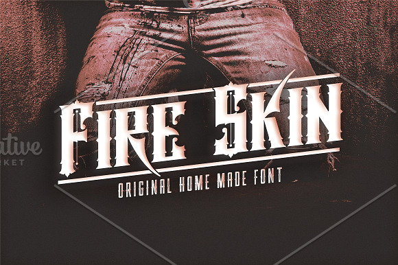 Mr Brown & Fire Skin in Display Fonts - product preview 3
