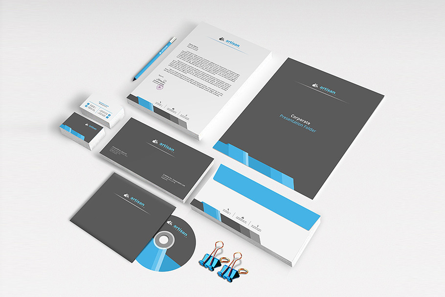 Corporate Identity in Stationery Templates - product preview 8
