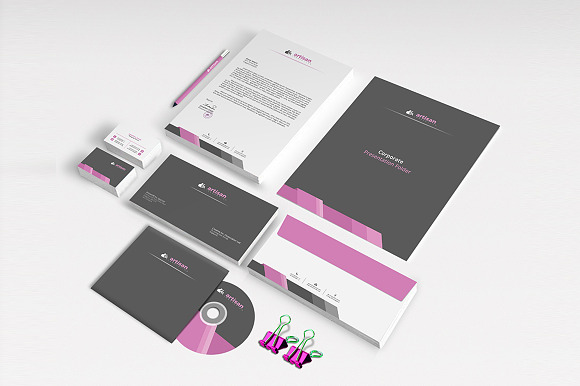 Corporate Identity in Stationery Templates - product preview 2