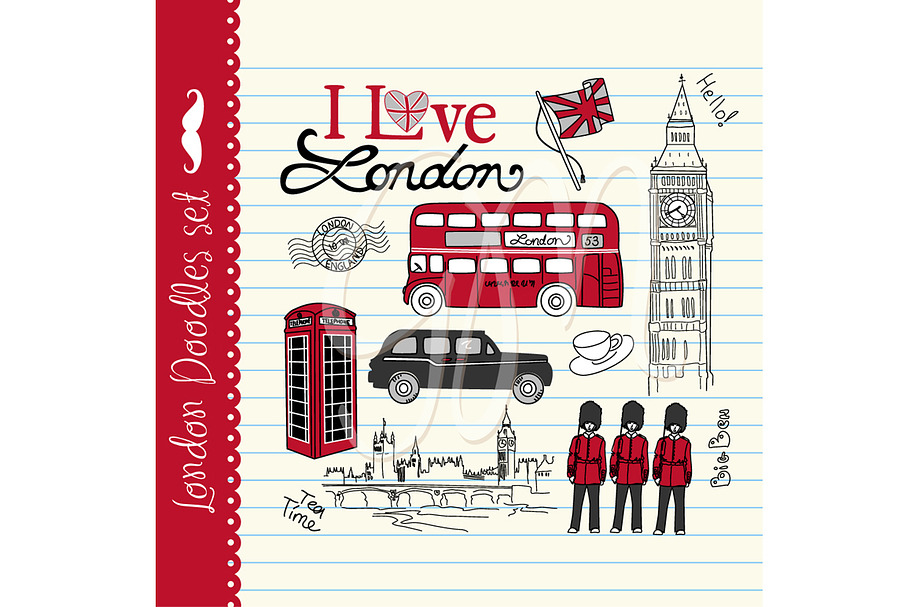 London clip art, Great Britain in Illustrations - product preview 8