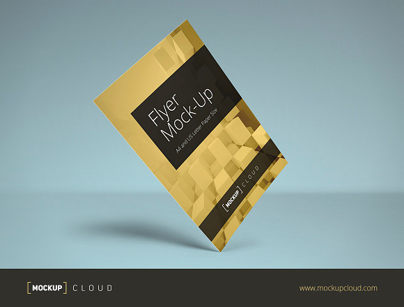 Flyer Mock-Up in Print Mockups - product preview 1