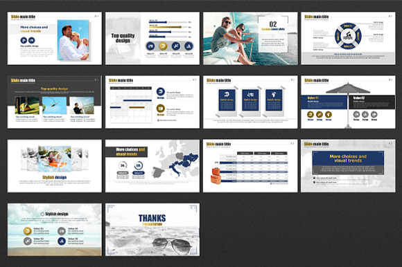 Frame Presentation Template in PowerPoint Templates - product preview 2