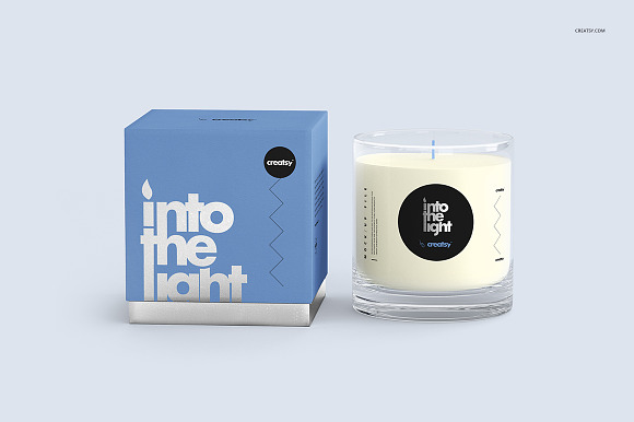 Candle Mockup Set in Product Mockups - product preview 2