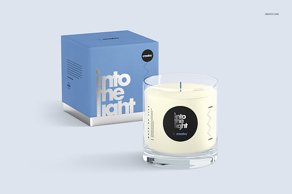 Candle Mockup Set in Product Mockups - product preview 4