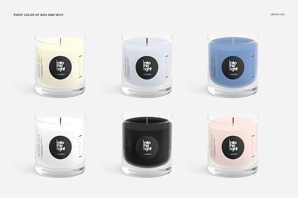 Candle Mockup Set in Product Mockups - product preview 5