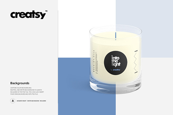 Candle Mockup Set in Product Mockups - product preview 9