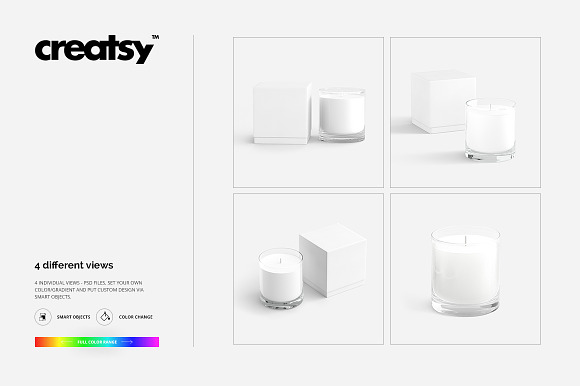 Candle Mockup Set in Product Mockups - product preview 10