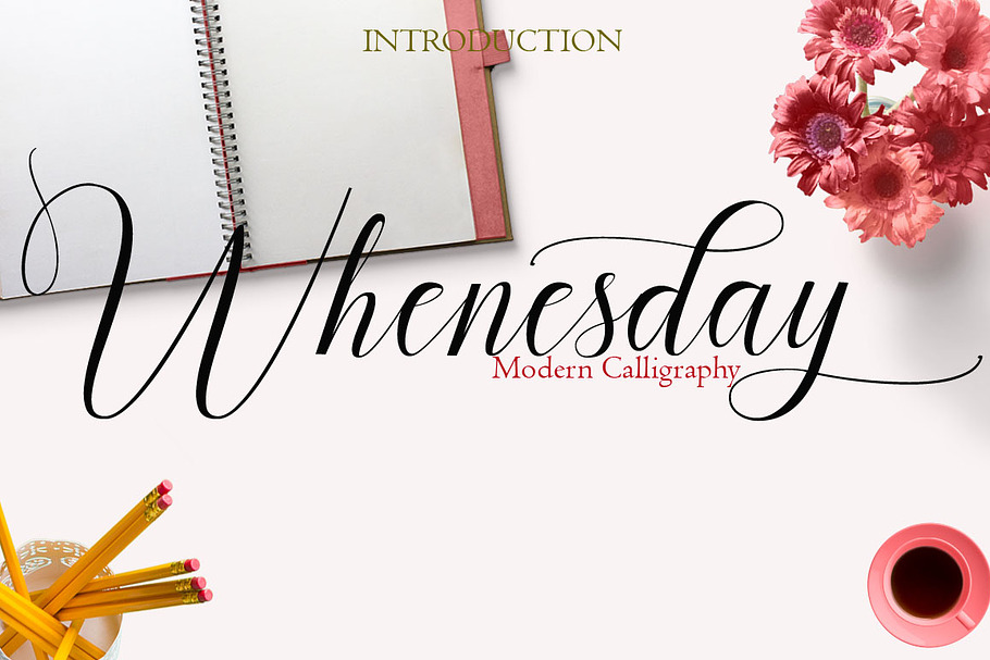 Whenesday in Script Fonts - product preview 8