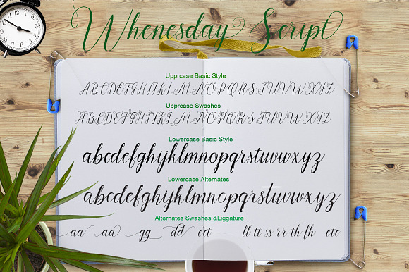 Whenesday in Script Fonts - product preview 4