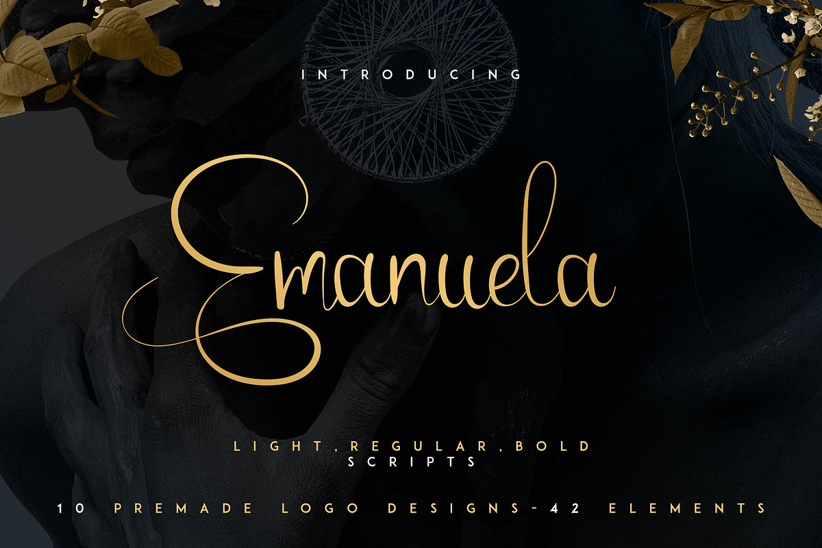 Emanuela Typeface and Designs -33% in Script Fonts - product preview 8
