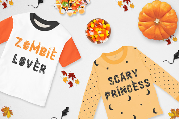 Spooky font + EXTRAS! in Scary Fonts - product preview 4