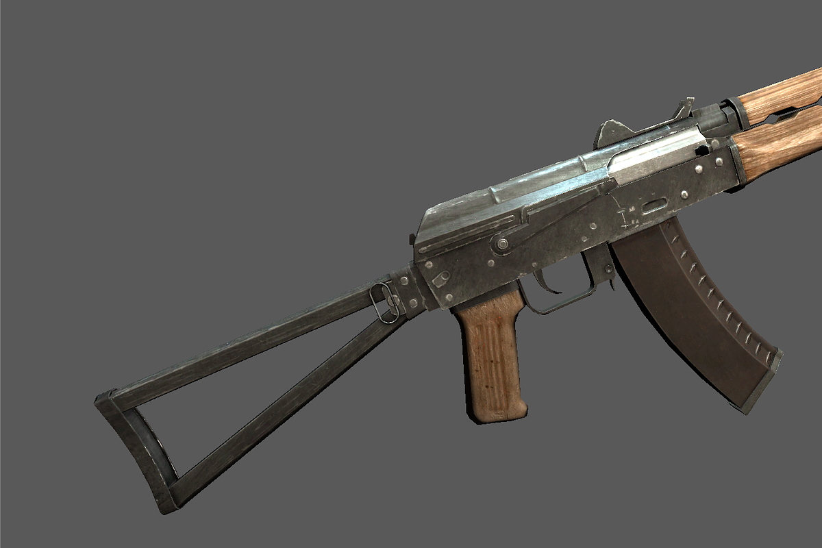 AK-74u in Objects - product preview 8