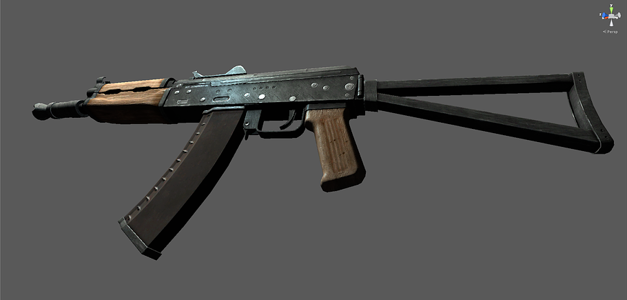 AK-74u in Objects - product preview 2