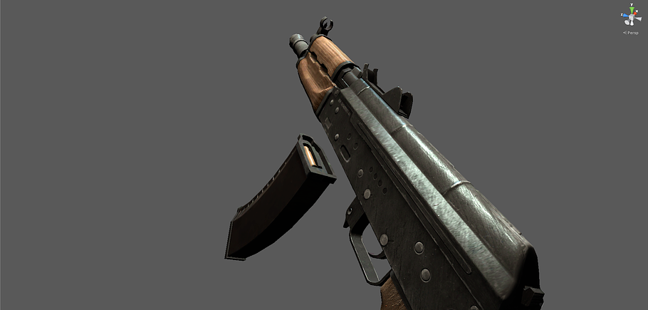 AK-74u in Objects - product preview 3