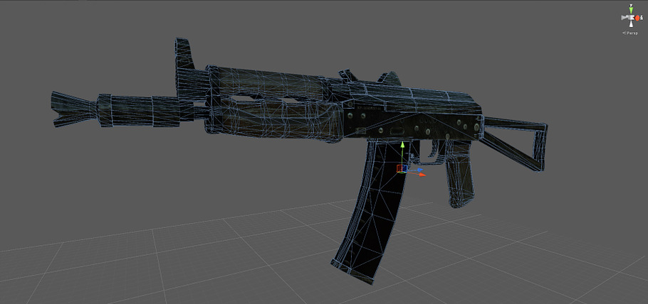 AK-74u in Objects - product preview 4