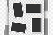 Vector Photo Frame Template Pack