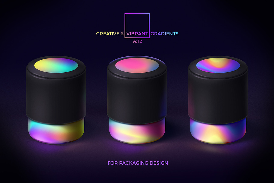 Creative & Vibrant Gradients. Vol.2 in Textures - product preview 8