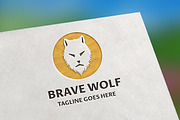 Brave Wolf Logo