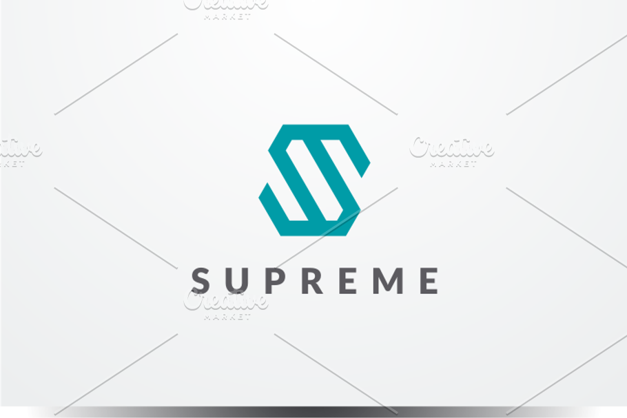 Supreme - S Logo in Logo Templates - product preview 8