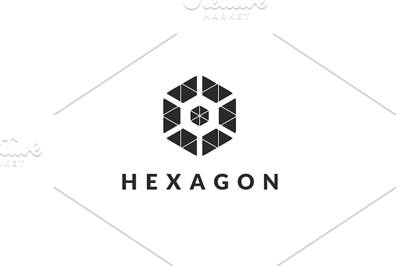 Hexagon Logo in Logo Templates - product preview 3