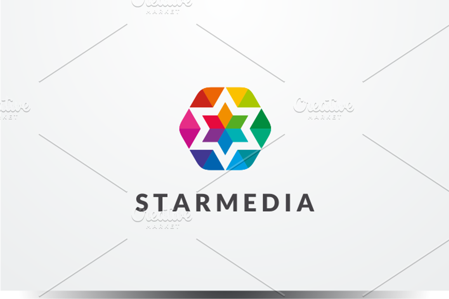 Star Media Logo in Logo Templates - product preview 8