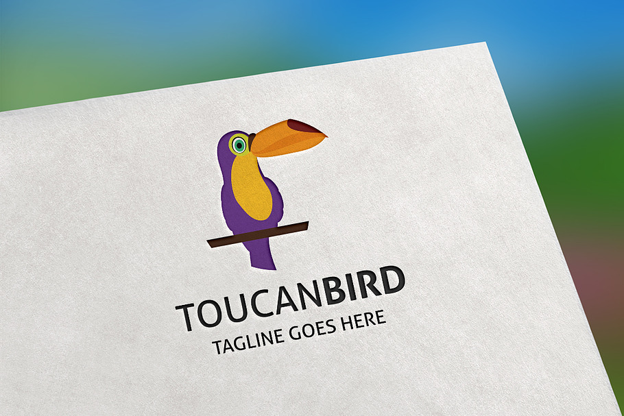 Toucan Bird Logo in Logo Templates - product preview 8