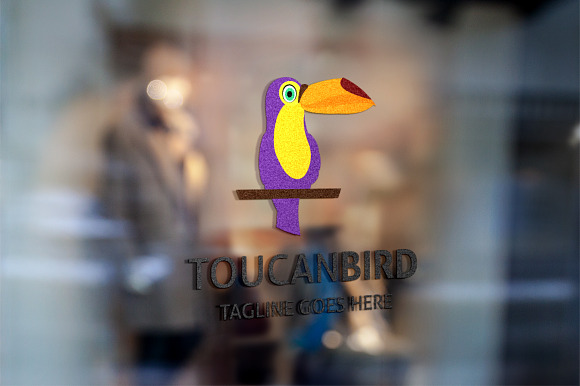 Toucan Bird Logo in Logo Templates - product preview 1