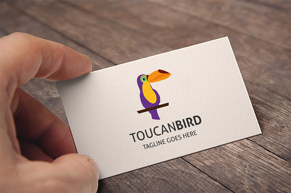 Toucan Bird Logo in Logo Templates - product preview 2