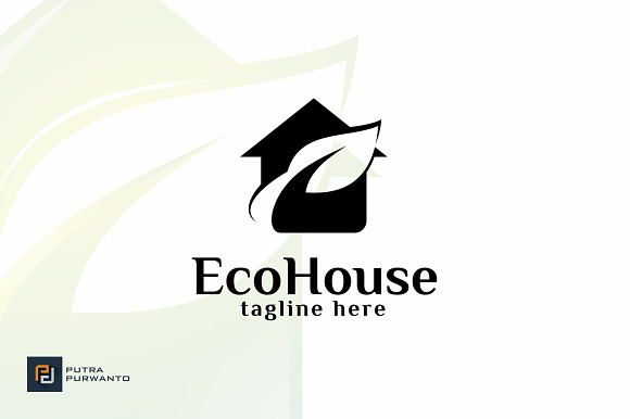 Eco House - Logo Template in Logo Templates - product preview 1