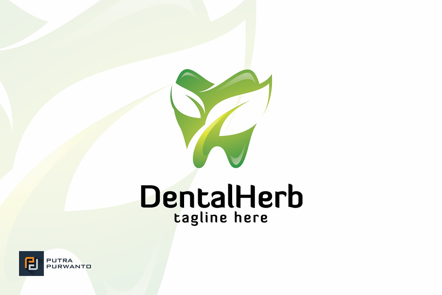 Dental Herb - Logo Template in Logo Templates - product preview 8