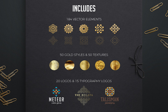 Geometric Logo Creation Kit Arab Ed. in Logo Templates - product preview 1