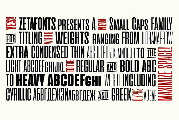 Cinematografica - 7 fonts in Sans-Serif Fonts - product preview 1