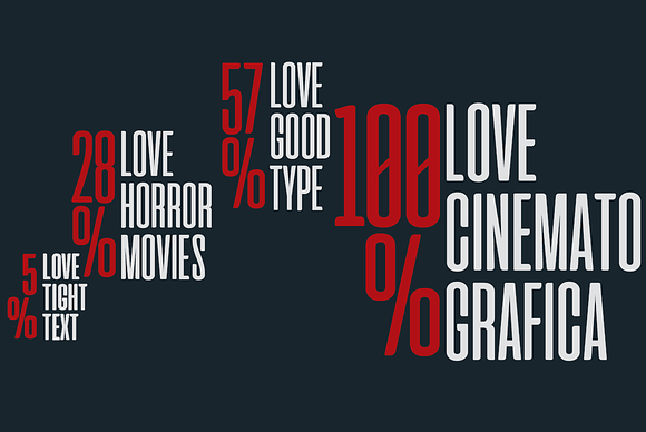 Cinematografica - 7 fonts in Sans-Serif Fonts - product preview 4
