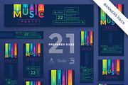 Banners Pack | Music Party