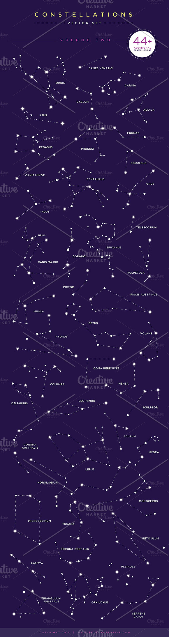 Constellations Vector Set – Vol.2 in Illustrations - product preview 4