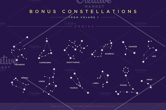 Constellations Vector Set – Vol.2 in Illustrations - product preview 5