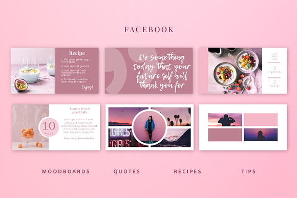 PINK | Social Media Templates Pack in Social Media Templates - product preview 2