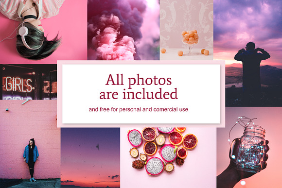 PINK | Social Media Templates Pack in Social Media Templates - product preview 6